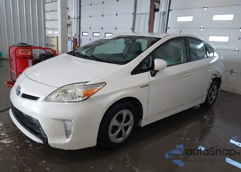 2014 Toyota Prius Four from USA, damaged, VIN JTDKN3DUXE0368086